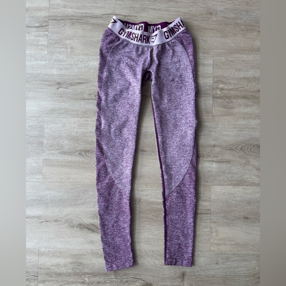 Gymshark Flex Pink Dry leggings SZ S moisture management - Picture 1 of 5